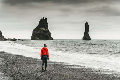 Island: Dagsutflykt till sydkusten, Black Beach och vattenfall