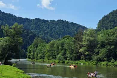 From Zakopane: Dunajec River Rafting Trip with Pickup