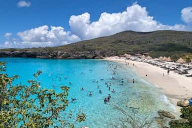 Willemstad: Hato Grot, Flamingo's en Turtle Beach Tour