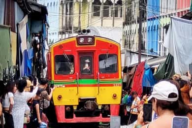 Hua Hin: Incredibile visita al mercato ferroviario di Maeklong