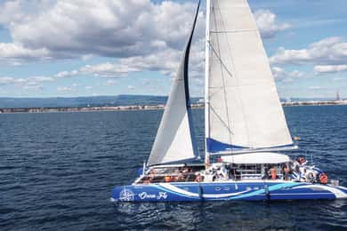 Cambrils: Rejs katamaranem żaglowym na Costa Daurada