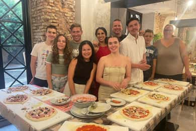 Rom: Pizza- & Tiramisu-Kurs mit Wein so viel du magst