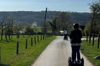 Castelos rodeados de água, destilaria e o vale Muttental - Passeio de Segway em Kemnade