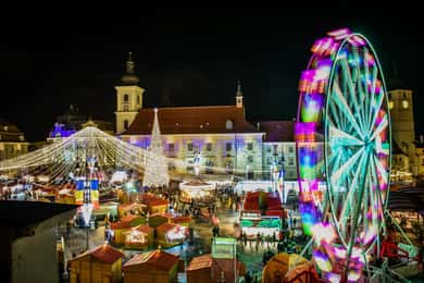 Bucharest: Sibiu Christmas Market Day Trip with Transfers