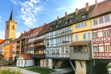 エアフルト: ブリュッケンクラマーと一緒に旅行。記念日のテイスティング付きツアー。