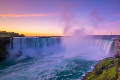 Z Nowego Jorku: 1-dniowa wycieczka vanem nad wodospad Niagara