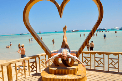 Hurghada: Cruzeiro de mergulho com snorkel na Ilha Orange Premium com almoço