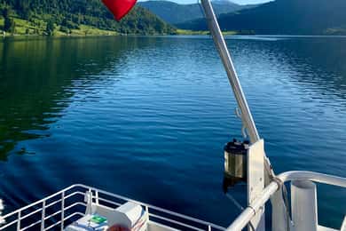 Sogndal: Gemütliche Abendrundfahrt. Bootstour