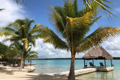 Costa Maya: Bacalar Zeven Kleuren Lagune Kajak Avontuur