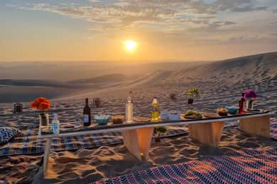 Paracas and Huacachina: Islands, Dune Buggy & Sunset Picnic