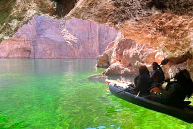 Las Vegas: Halvdagskajak från Colorado River till Emerald Cave