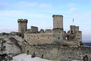 Krakow: "The Witcher" Ogrodzieniec-slottet - privat omvisning