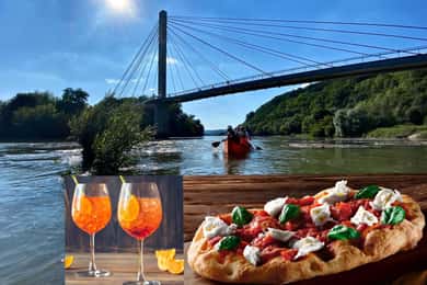 Bad Abbach: Excursión en canoa con Aperol Spritz y Pinsa