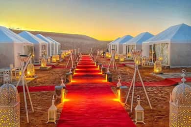 Campamento de 3 días y 2 noches en el desierto de Merzouga desde Marrakech con camello
