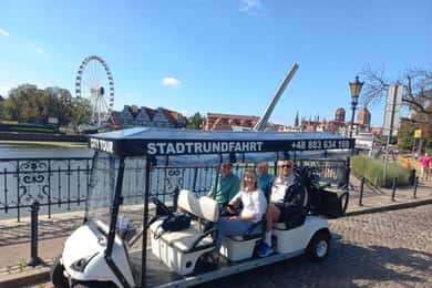 Gdansk: Private Top City Tour by Electric Cart & Live Guided