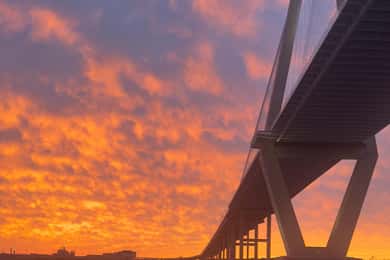 Charleston Harbor Sunset Cruise - Leaves from Shem Creek