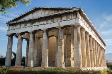 Toegangsticket voor de Agora en de Hephaistos Tempel