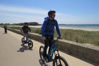 Carnac: Unusual rides on all-terrain electric scooters