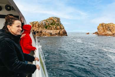 From Coles Bay: Wineglass Bay Cruise with Lunch