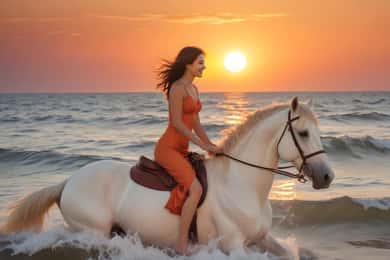Hurghada: Arabian Desert and Sea Horseback Adventure