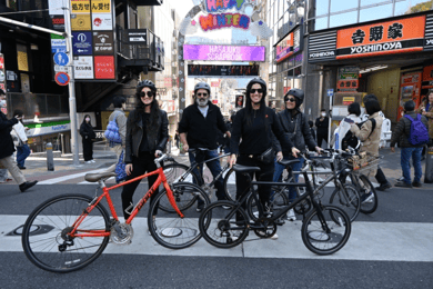 Passeio de bicicleta por Tóquio: Shibuya, Harajuku e joias escondidas