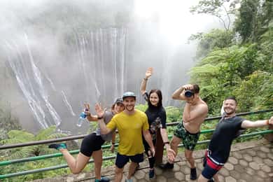 Surabaya OR Malang: Tumpak Sewu Waterfall Share Guided Tour