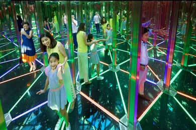 Aéroport Jewel Changi : Billet pour le labyrinthe de miroirs et le parc de la canopée