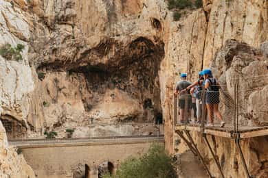 Från Málaga & Costa del Sol: Caminito del Rey Guidad tur