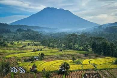 Bali : Visite du temple de Besakih et de Sidemen
