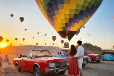 Cappadocia: Sunrise, Day Tour & Sunset Classic Car Tour