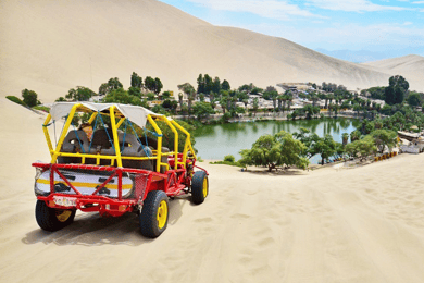 From Huacachina: Sunset + Sandboard and Buggy in the Dunes