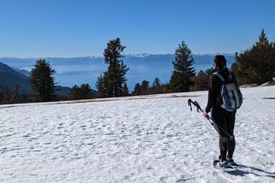 New Washoe City: Chickadee Ridge Beginner Snowshoeing Hike