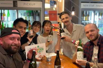 大阪：心斎橋での3時間の居酒屋巡りガイド付きツアー
