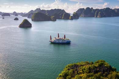 2-Day On 5 Star Cruise Halong Bay with Meals and Kayaking