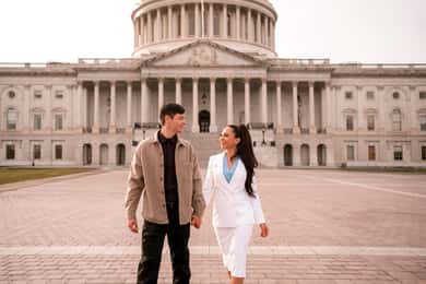 Privat professionel feriefotoshoot i Washington DC