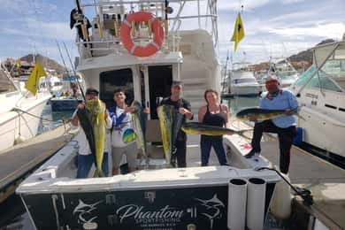 Private Angeltour in Cabo auf der Phantom II (36-Fuß-Luhrs-Kreuzer)