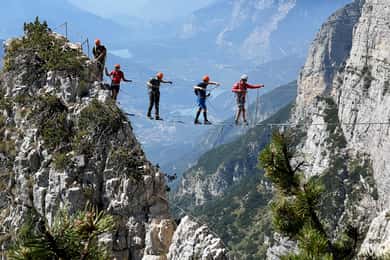 Andalo: Via Ferrata Experience, "Ferrata delle Aquile"