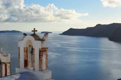 Les essentiels de Santorin : visite d'une demi-journée en visite touristique privée