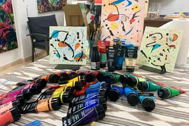 Maiorca: dipingere come Miró