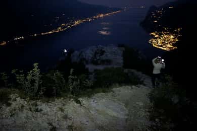 Riva del Garda: Punta Larici E-Bike Tour ved solnedgang