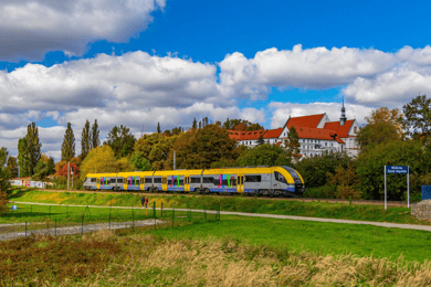 Krakau Flughafen: Zugtransfer Ticket von/nach Krakau Central