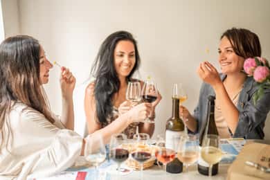 Degustazione di vini francesi nel centro di Nizza