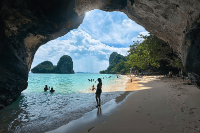 Krabi: Private 4 Islands Longtail Boat Tour With Cave Visit