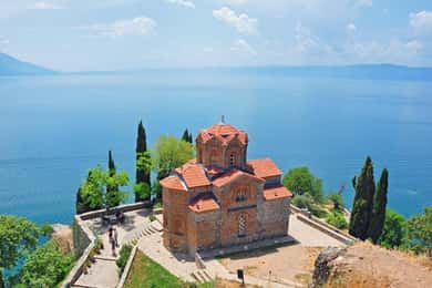 Fra Skopje: Privat heldagsudflugt med guide til Ohrid