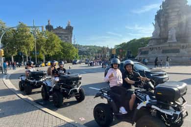 Barcelona: Wycieczka elektrycznym quadem po mieście