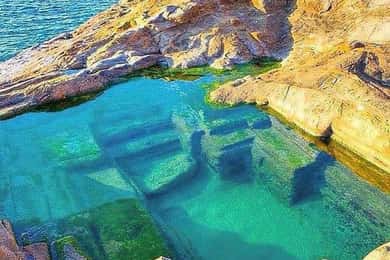 IBIZA : Natural pools, and Es Vedra Sunset