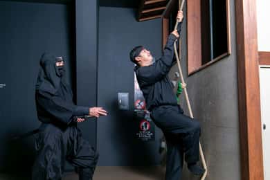Visita guiada aos ninjas e samurais do Castelo de Odawara