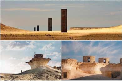 Doha: Richard Serra Sculpture, Zekreet and West Coast Tour