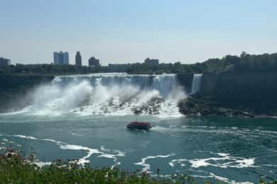 Wandeltour door Niagara Falls Canada en Hornblower Boot