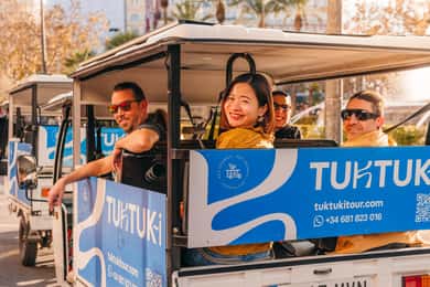 Valencia 1 uur met TukTuki: Essentiële en privétour